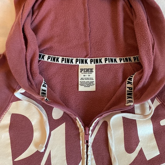 Mauve Pink zip up jacket - Picture 4 of 7